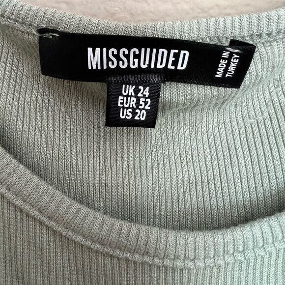 Missguided Plus Ribbed Sleeveless Thong Bodysuit - Picture 6 of 7